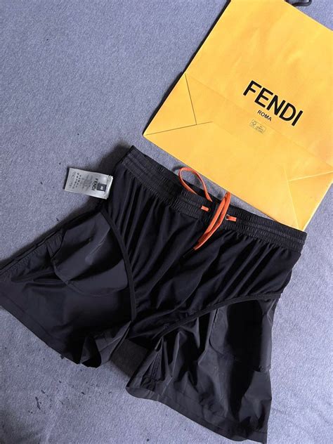 reactive fendi swim shorts|water activated swim trunks.